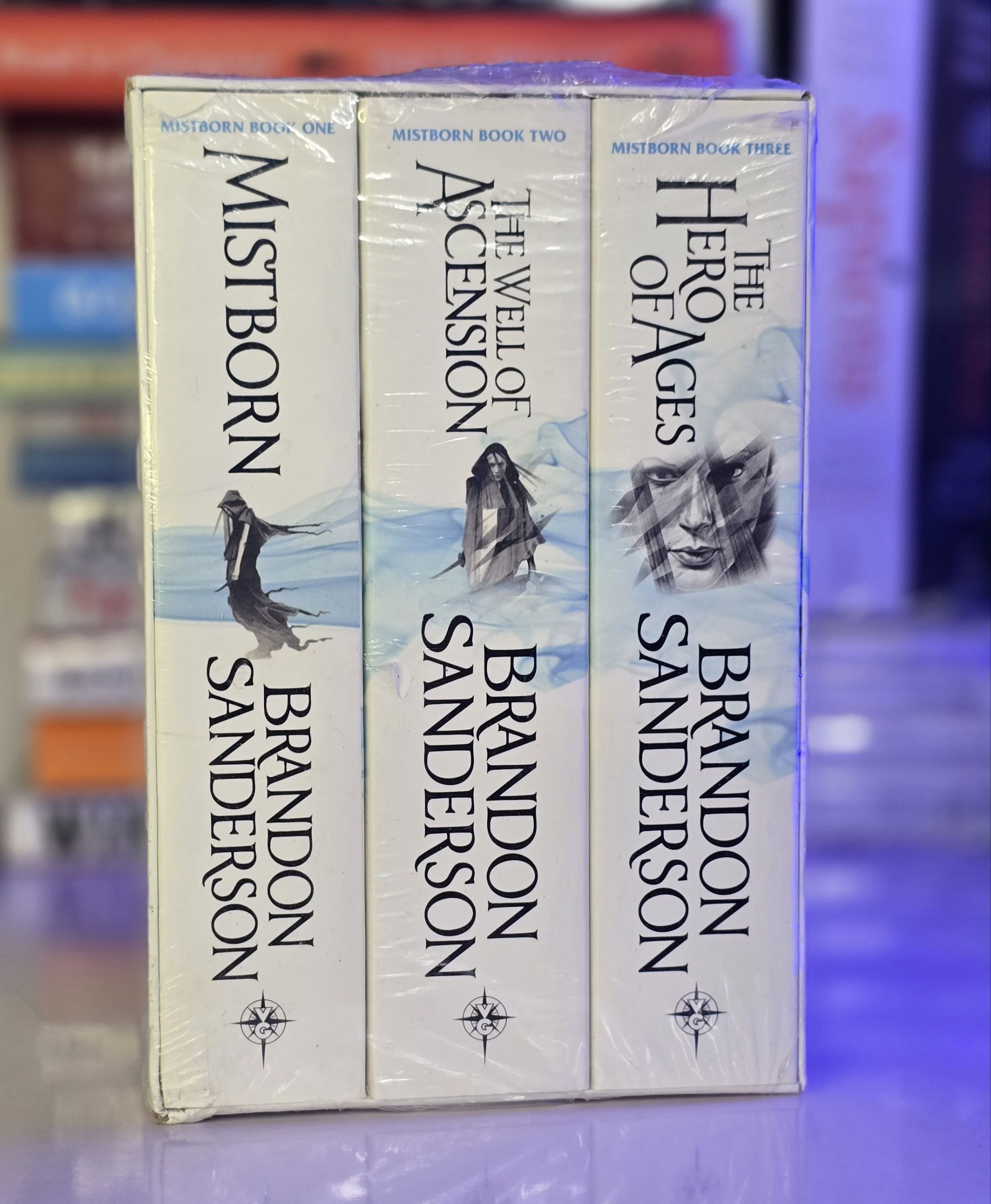 Mistborn Trilogy – Brandon Sanderson (The Final Empire, The Well of Ascension, The Hero of Ages)
